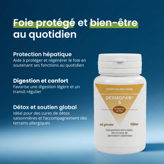 Desmopar 5 - 60 gélules