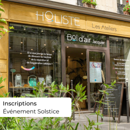 Événement Solstice d'été - Holiste Les Ateliers, Paris